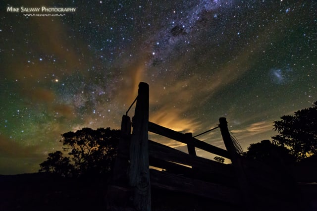 Cattle Ramp Silhouette / Mike Salway