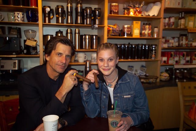 Starbuck and Starbuck in Starbucks