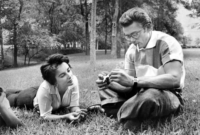Elizabeth Taylor + James Dean