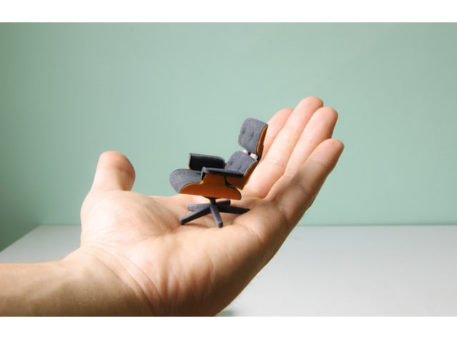 Miniature Eames Lounge Chair / KSpence