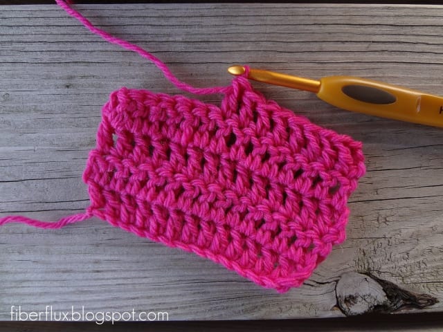 How To Double Crochet / Fiber Flux