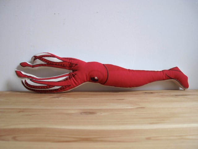 Plush Giant Squid pillow / shannonbroder