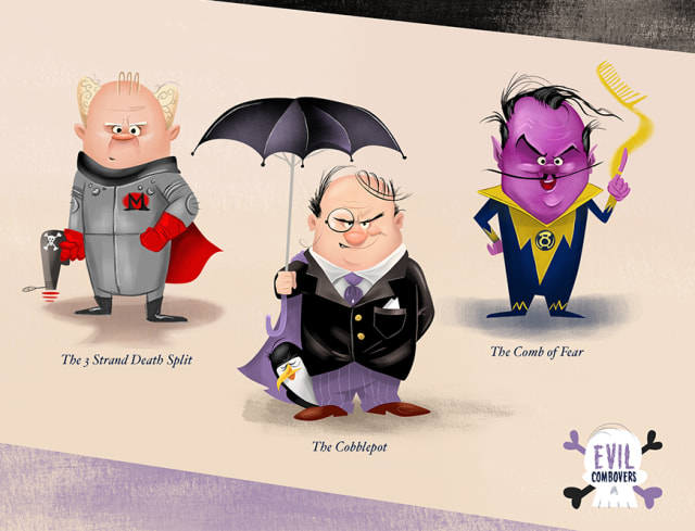 Evil Comb Overs / Dave Mottram