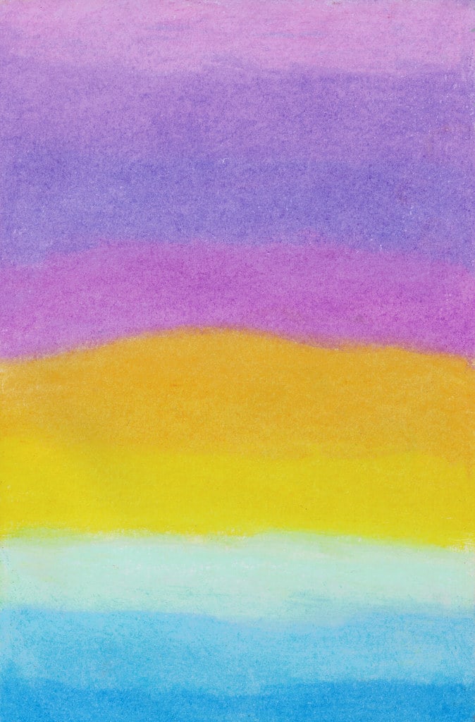 Pastel doodles series one / Red Wolf