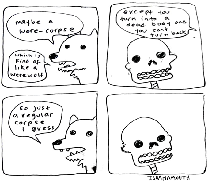 a love letter / iguanamouth