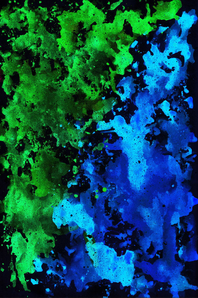 Sokha + Keshav splash doodle / Red Wolf