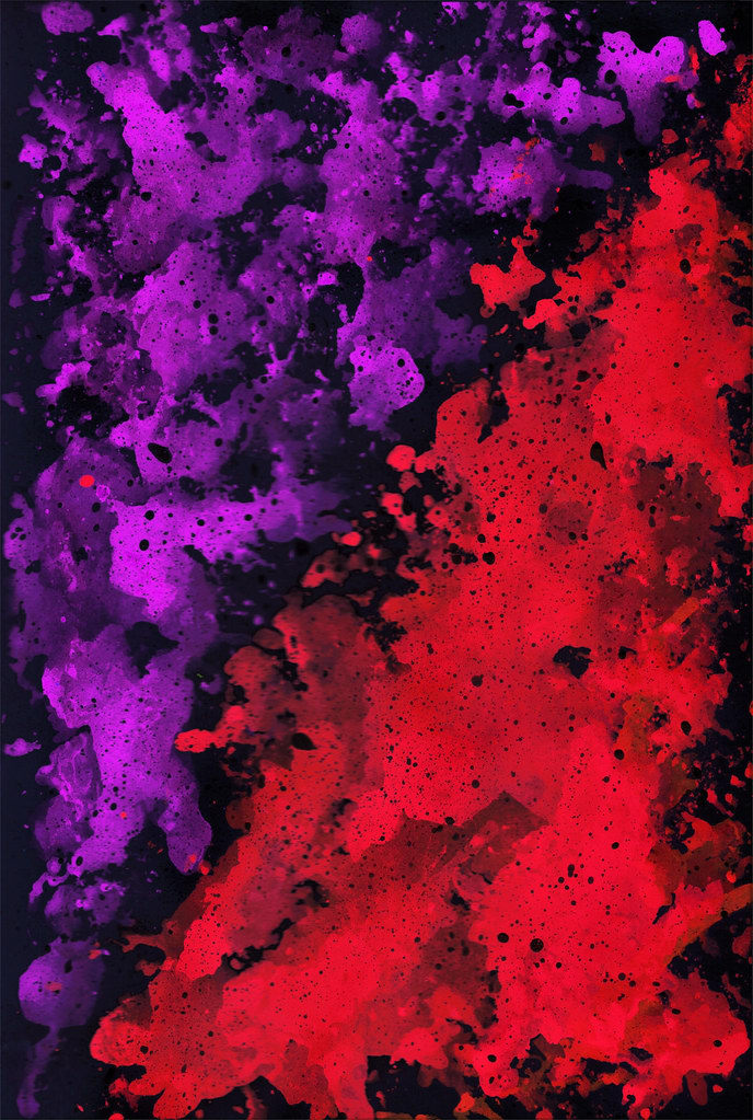 Sokha + Keshav splash doodle / Red Wolf