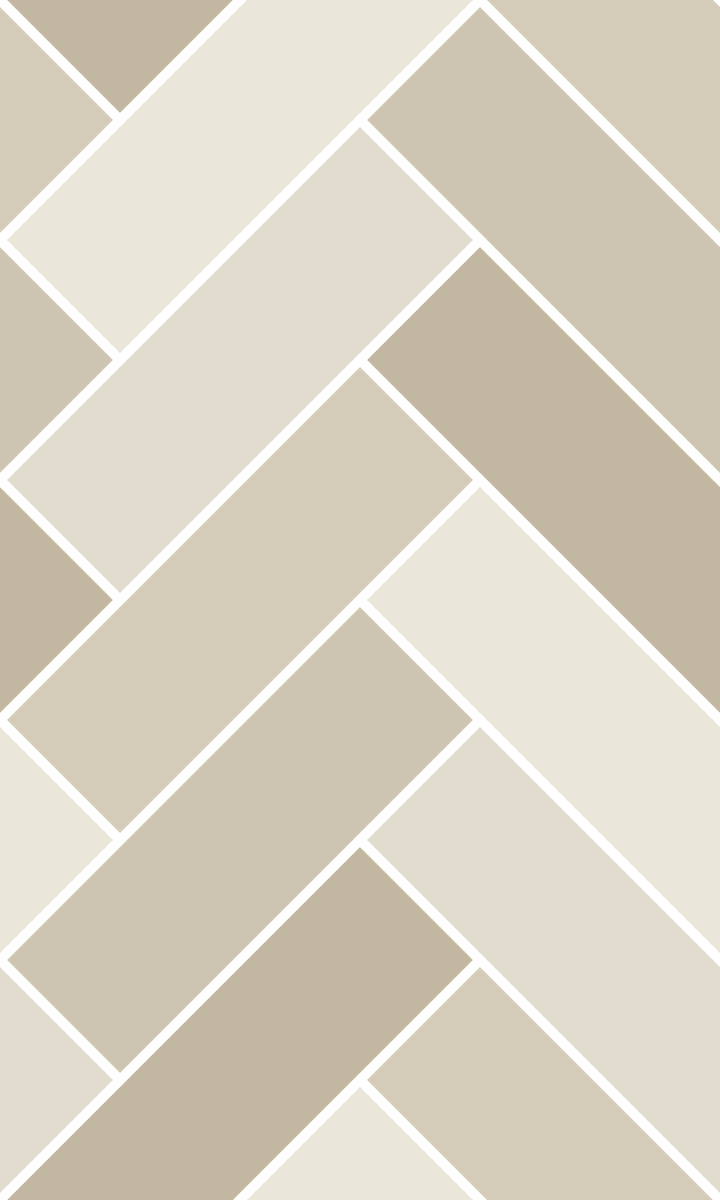 Geometric Pattern: Herringbone Alt: Antique / Red Wolf