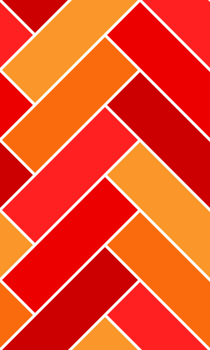 Geometric Pattern: Herringbone Alt: Moderna / Red Wolf