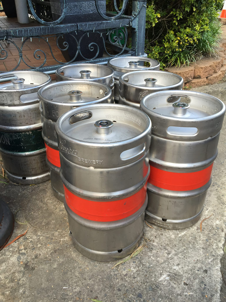 Paddy’s Brewery + Kegs + Cones / Red Wolf