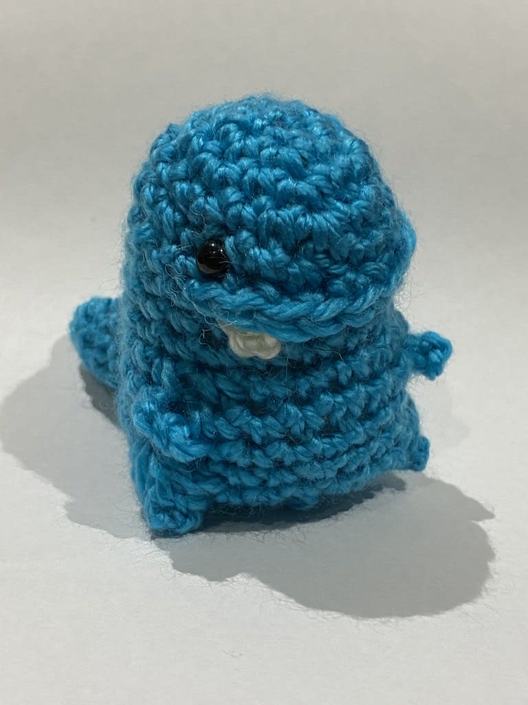 Mini Dinosaurs Amigurumi / Red Wolf