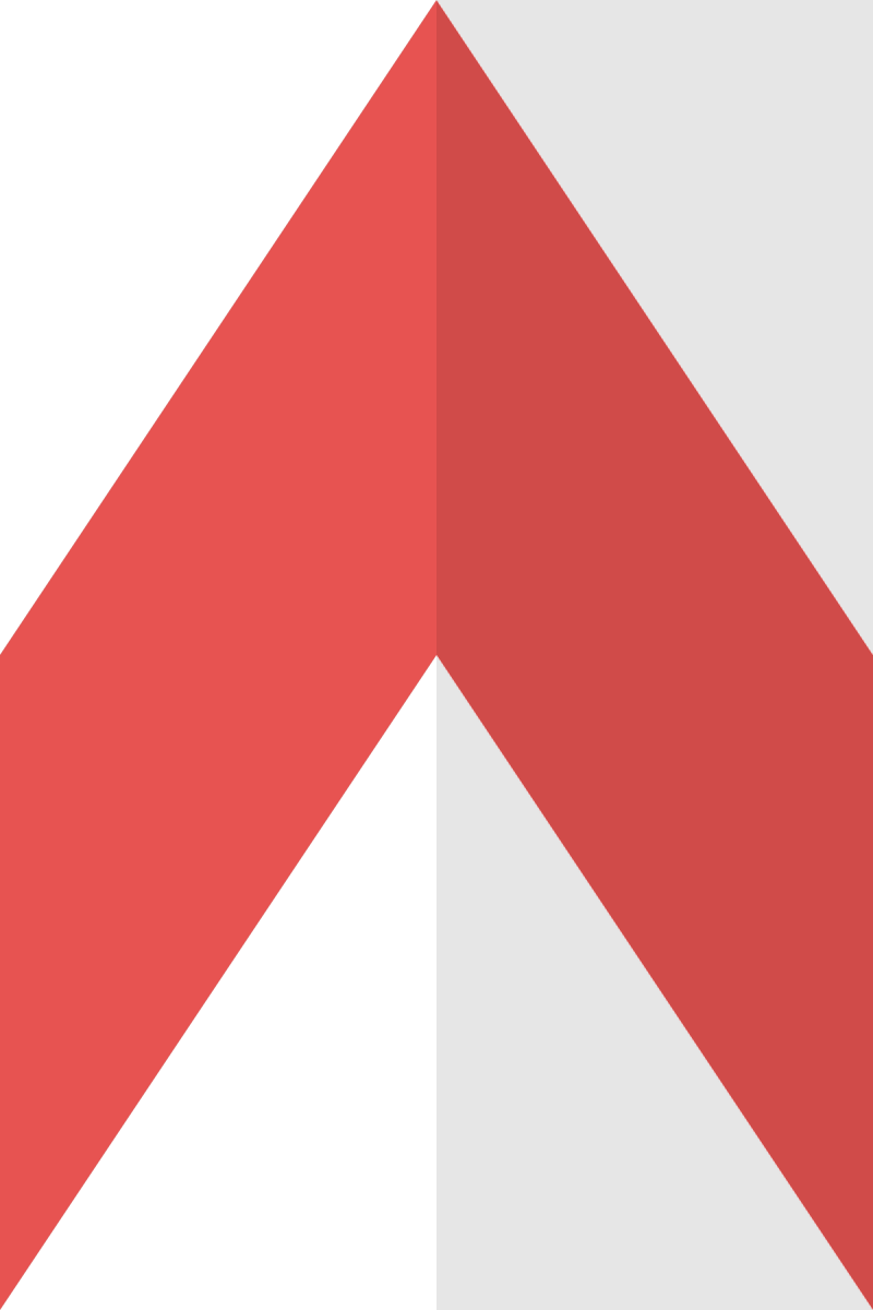 Geometric Pattern: Chevron: Light / Red Wolf