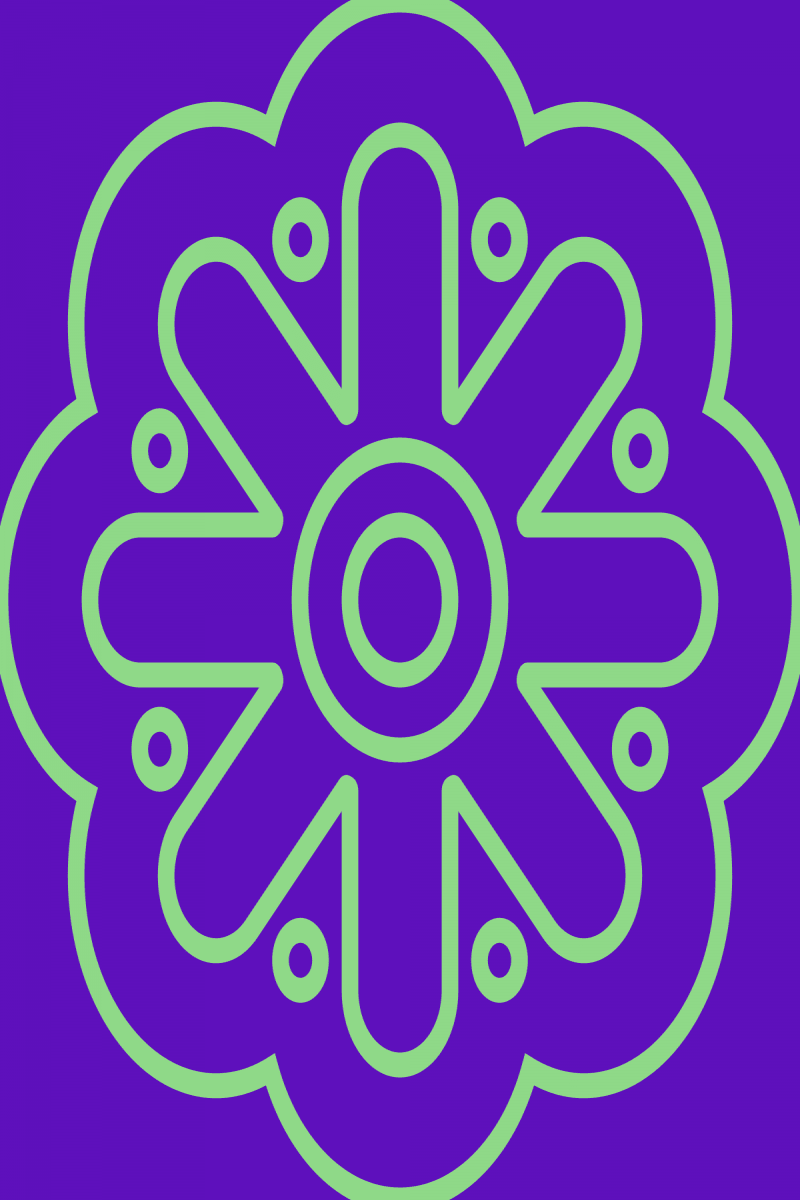 Geometric Pattern: Seljuk: Moderna / Red Wolf