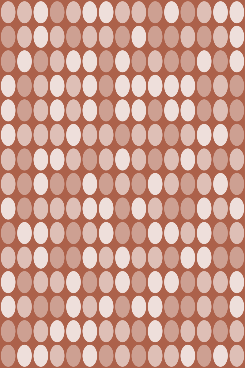 Geometric Pattern: Gerald: Cesco / Red Wolf