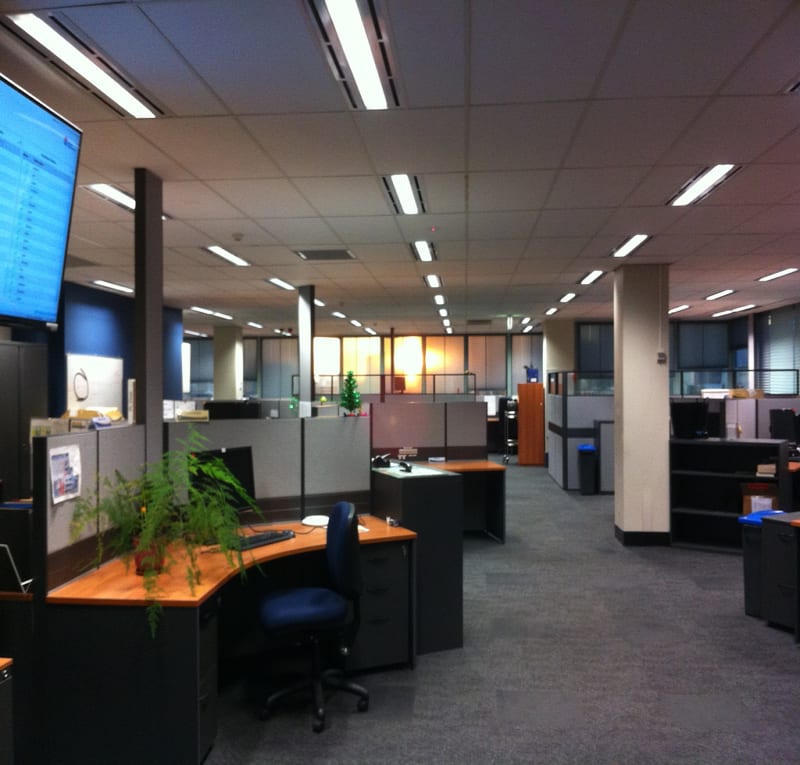 Office Sunrise / Red Wolf