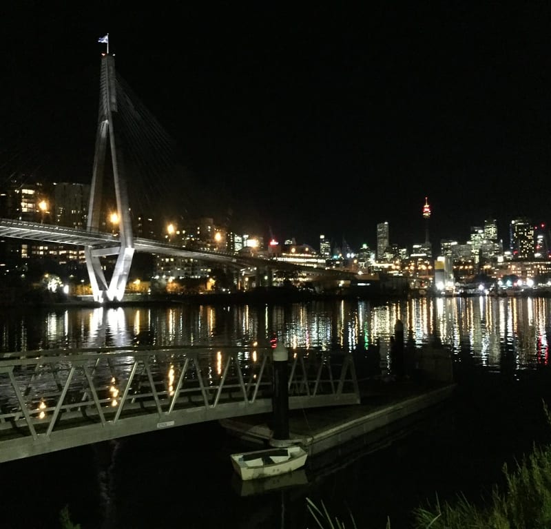Anzac Bridge + Bellevue Cottage / Red Wolf
