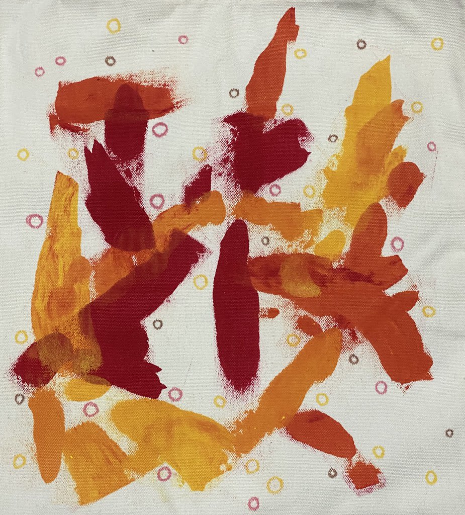 Doodle totes series one / Red Wolf