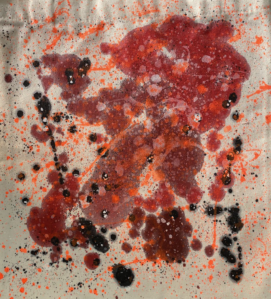 Doodle totes series one / Red Wolf