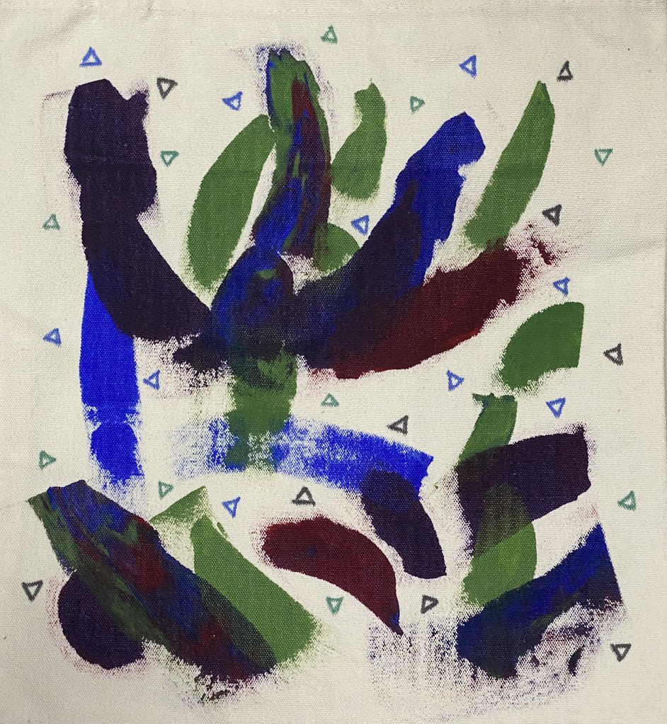 Doodle totes series one / Red Wolf