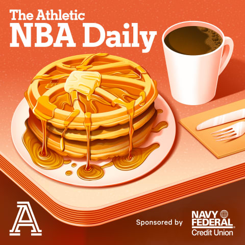 Podcast cover: The Athletic NBA Daily