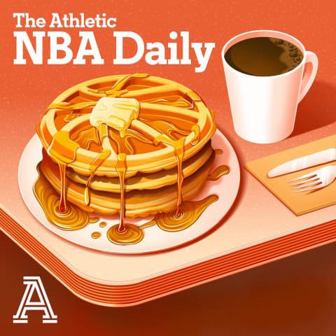 Podcast cover: The Athletic NBA Daily