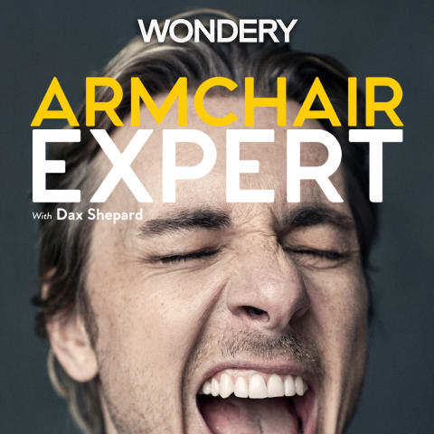 Podcast cover: Armchair Expert with Dax Shepard