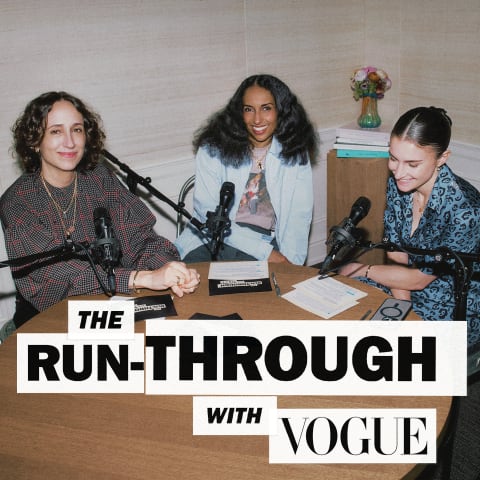 Podcast cover: The Run-Through with Vogue