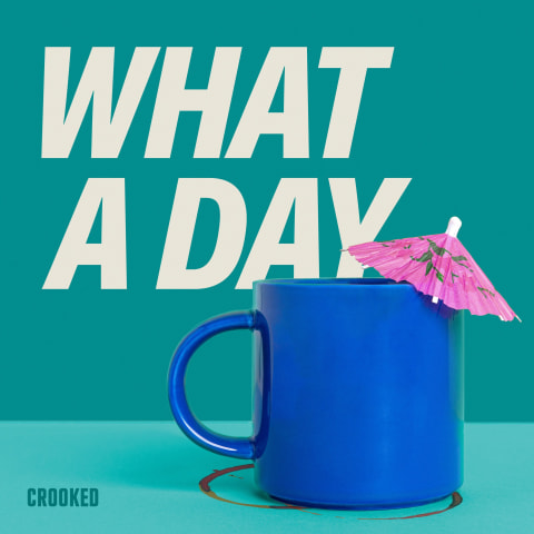 Podcast cover: What A Day