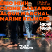 #318. Eric Minh Cuong Castaing, Marine Relinger, Aloun Marchal à Montpellier Danse. A propos de Vision