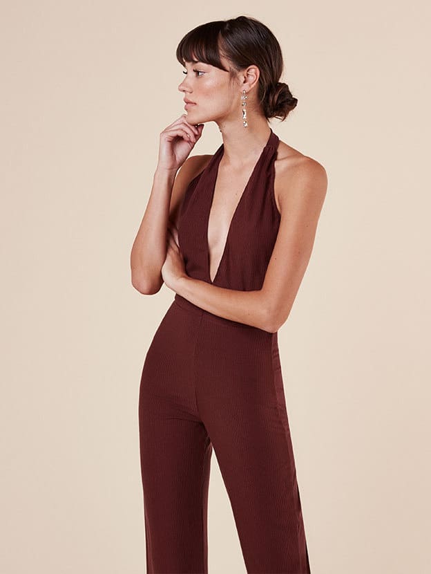Berry Jumpsuit Reformation