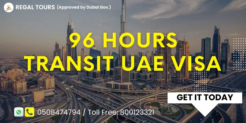 96 hours dubai transit visa
