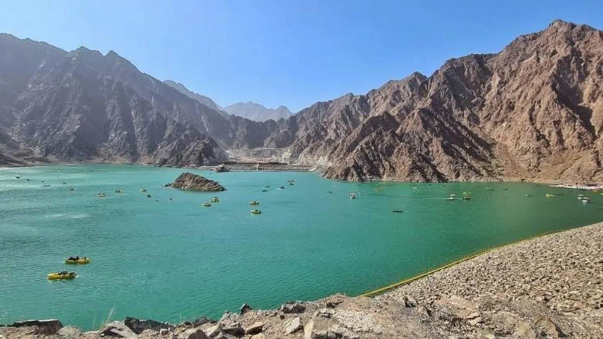 Hatta Lake ki2b55 Top 10 places to visit in Dubai and other Emirates in UAE