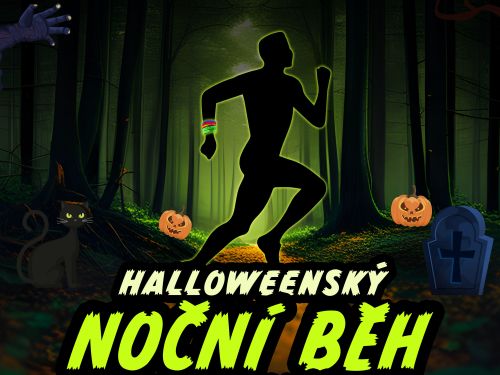 Halloweenský noční běh Město Touškov