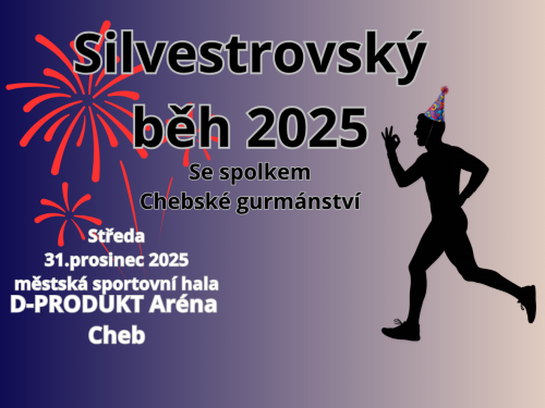 Silvestrovský běh Cheb 2025
