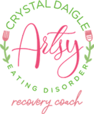 Artsy Eating Disorder Recovery Coach logo