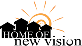 Home of New Vision logo