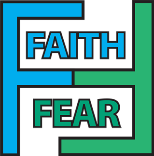 Faith Over Fear AJ's House logo