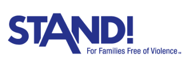 Stand for Families Free of Violence logo