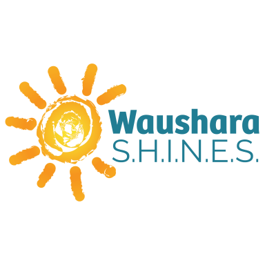 Waushara SHINES logo