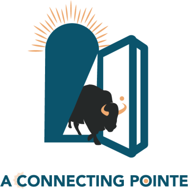 A Connecting Pointe logo