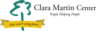 Clara Martin Center Bradford Farmhouse logo