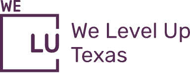 We Level Up Texas logo
