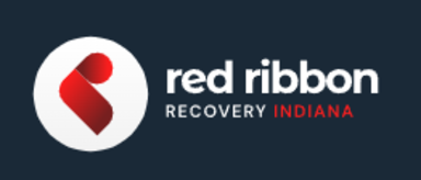 Red Ribbon Recovery Indiana logo