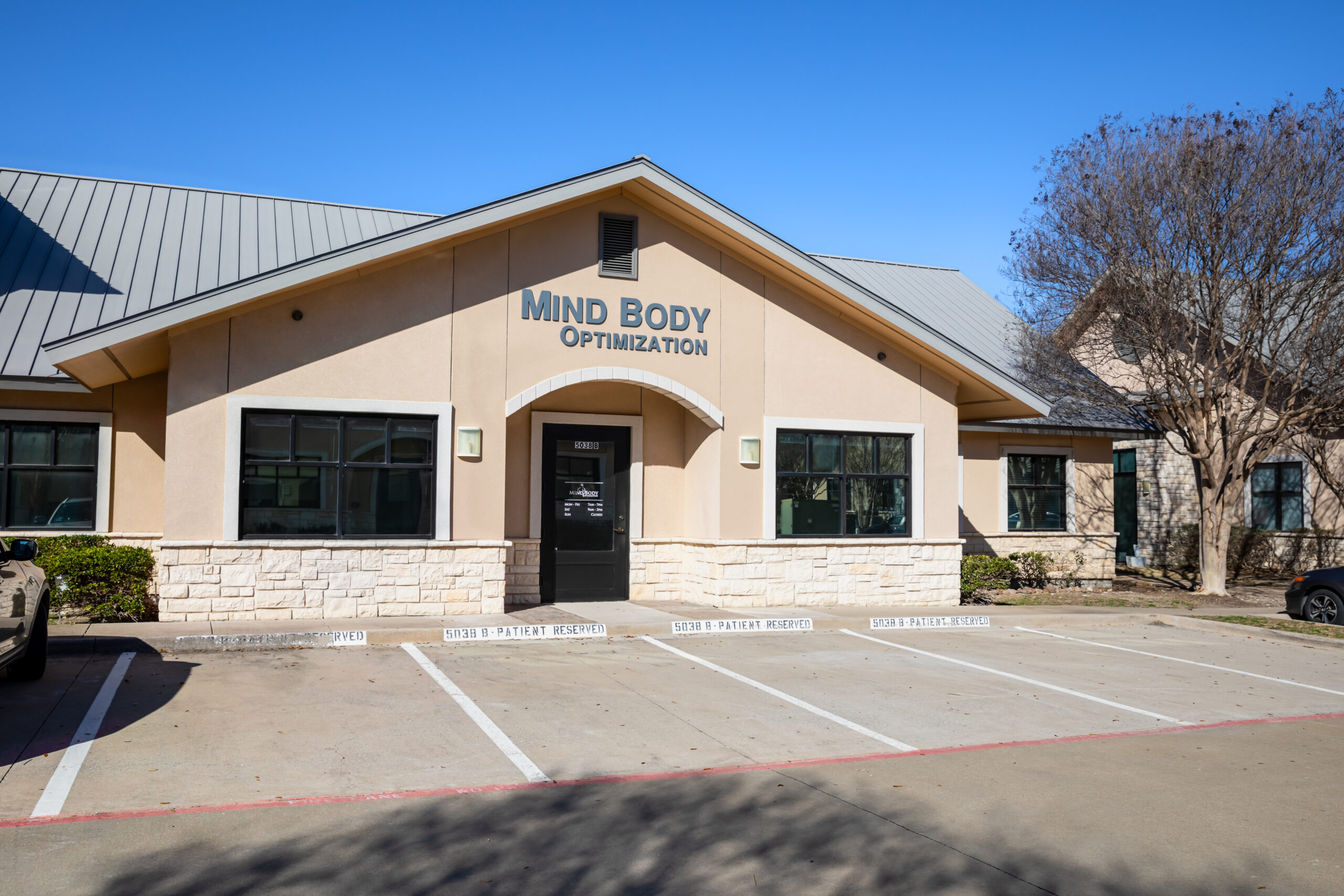 Mind Body Optimization Fort Worth facility