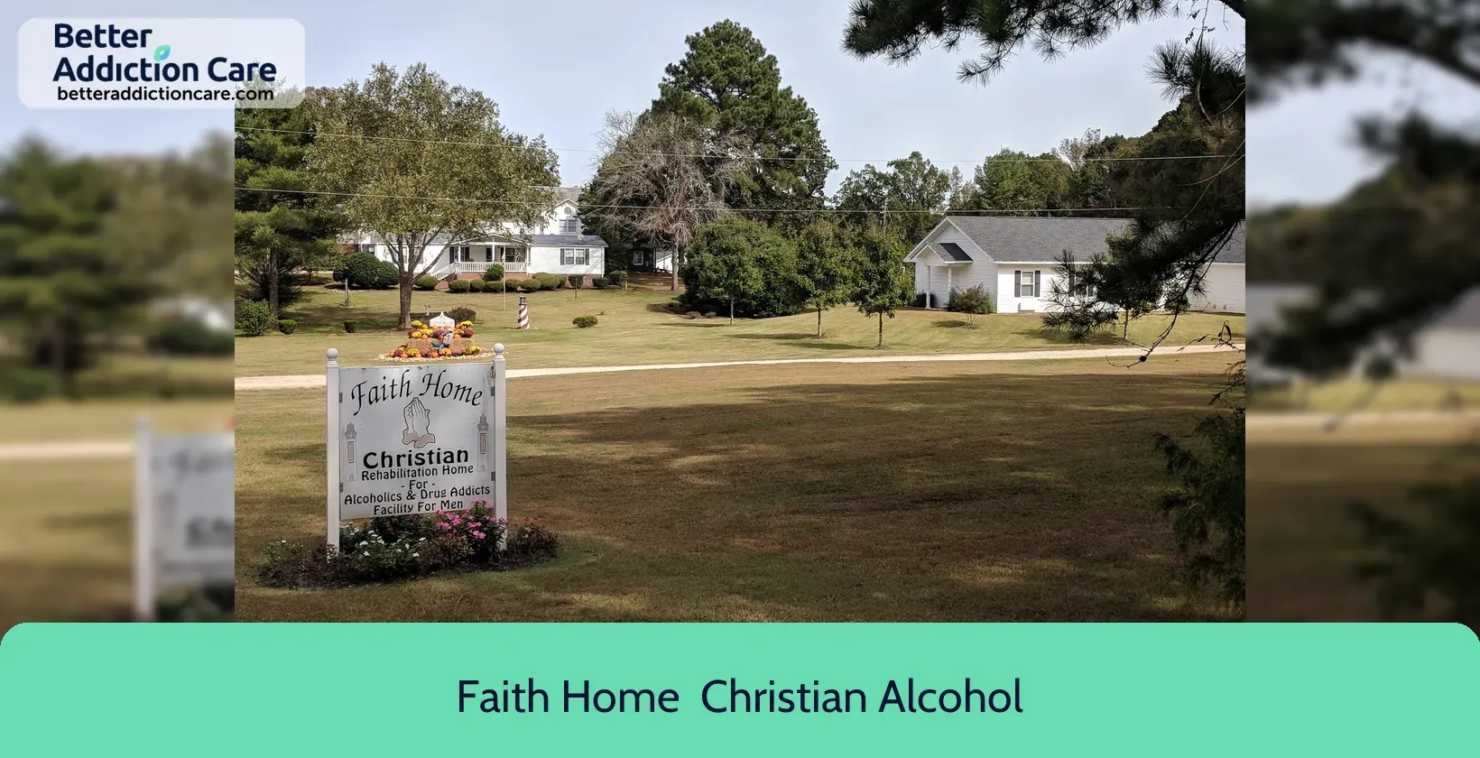 Faith Home Christian Alcohol/Drug Rehabilitation facility