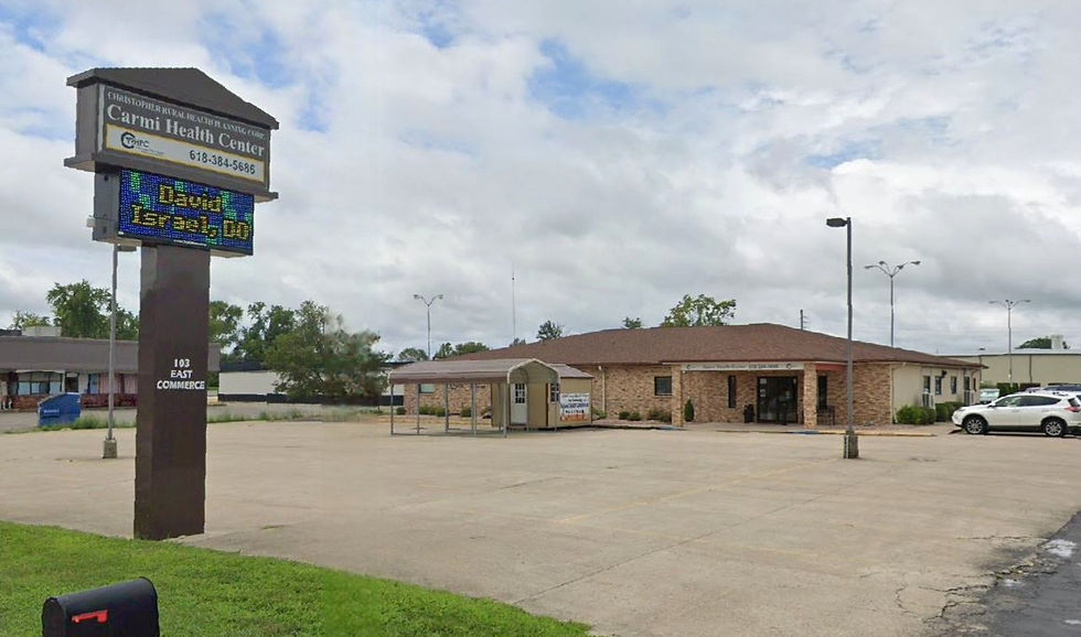CRHPC Carmi Health Center Christopher Rural Health facility