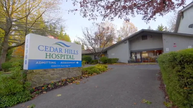 Cedar Hills Hospital facility