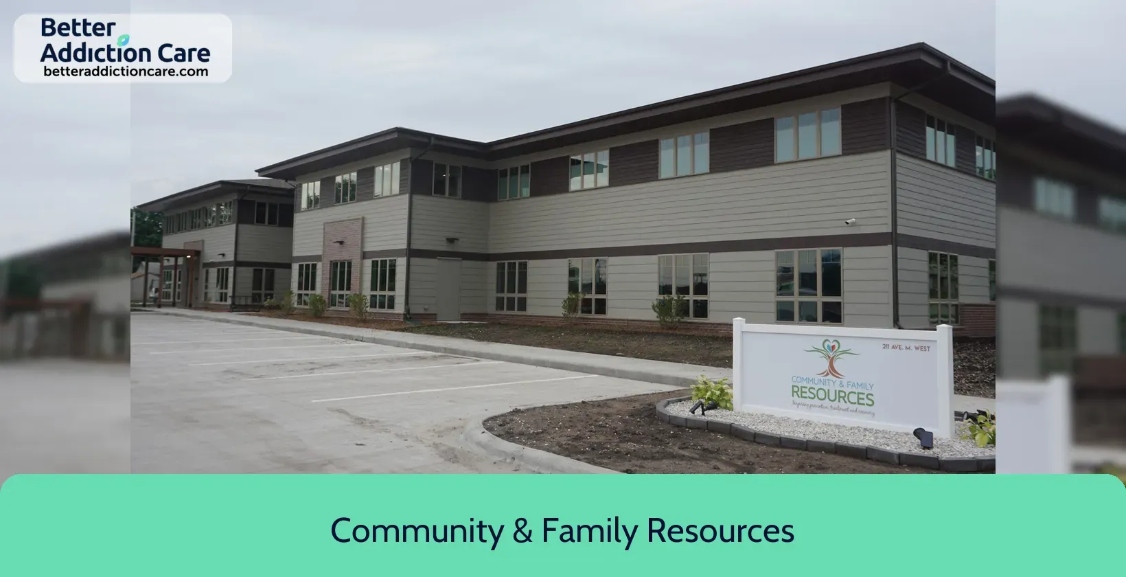 Community and Family Resources Mens Gisch House facility