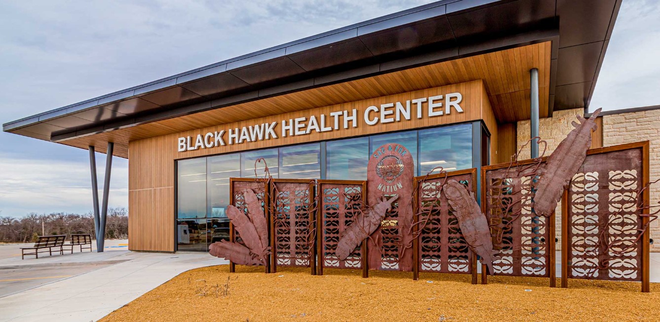 Sac and Fox Nation Black Hawk Health Center facility