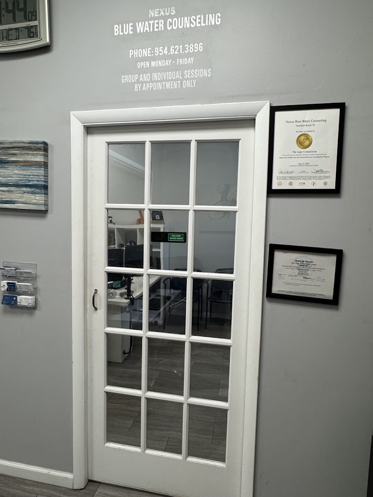 Nexus Blue Water Counseling facility